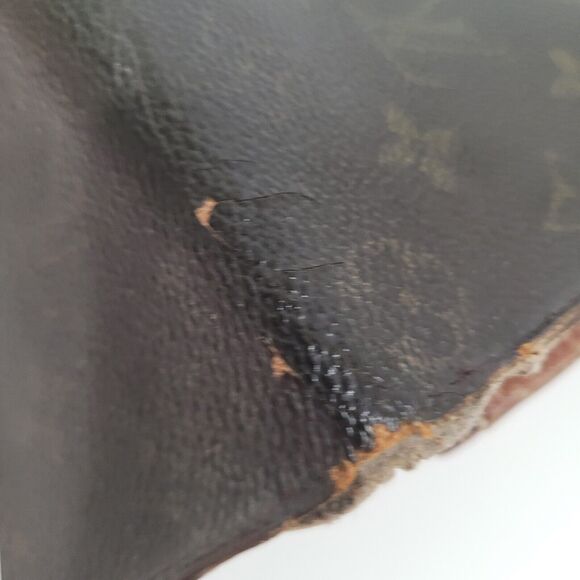 Authentic LOUIS VUITTON LV Vintage Monogram Sarah Wallet Envelope Leather 1996 - Picture 12 of 15